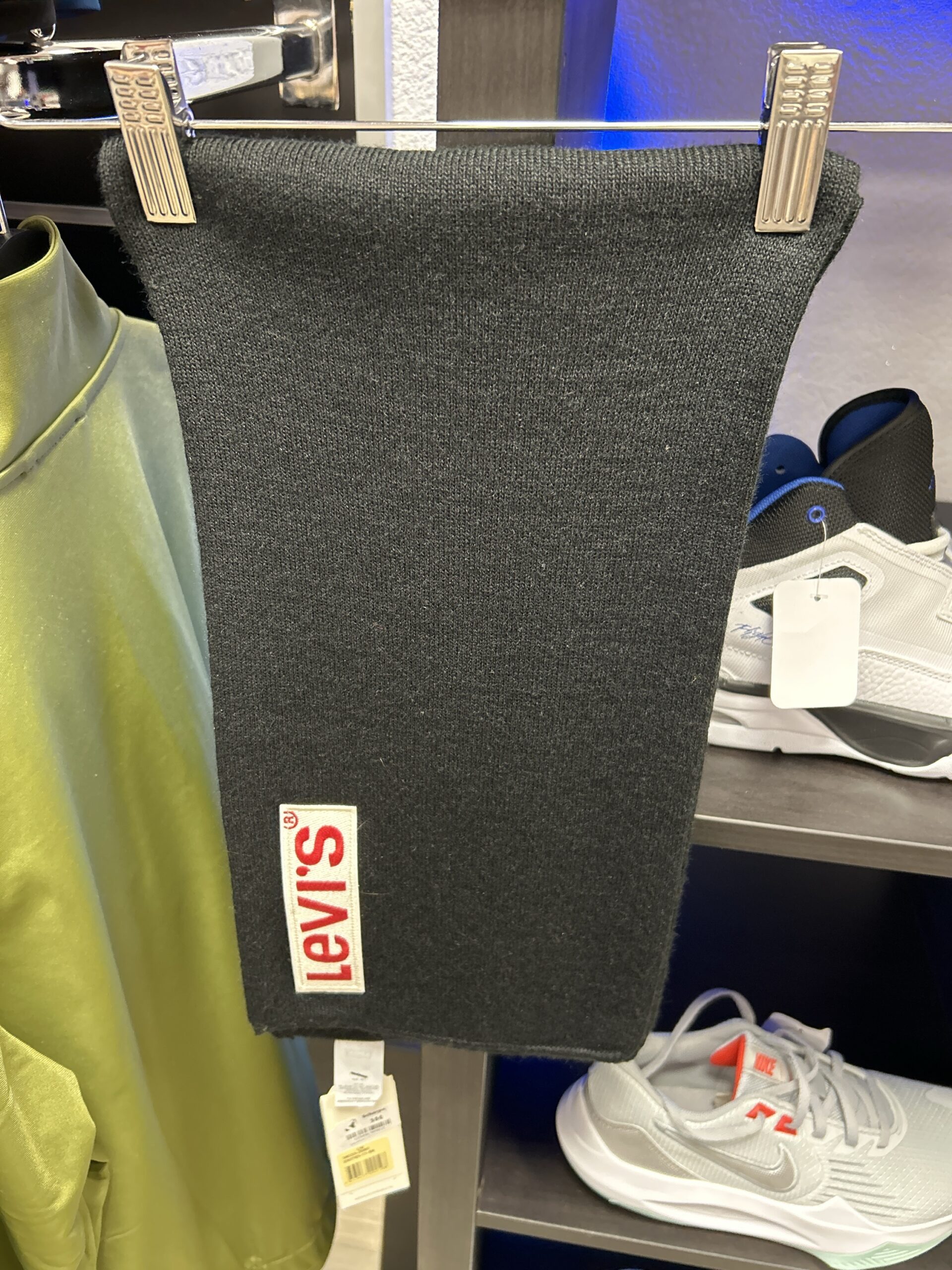 Echarpe noir taille unique