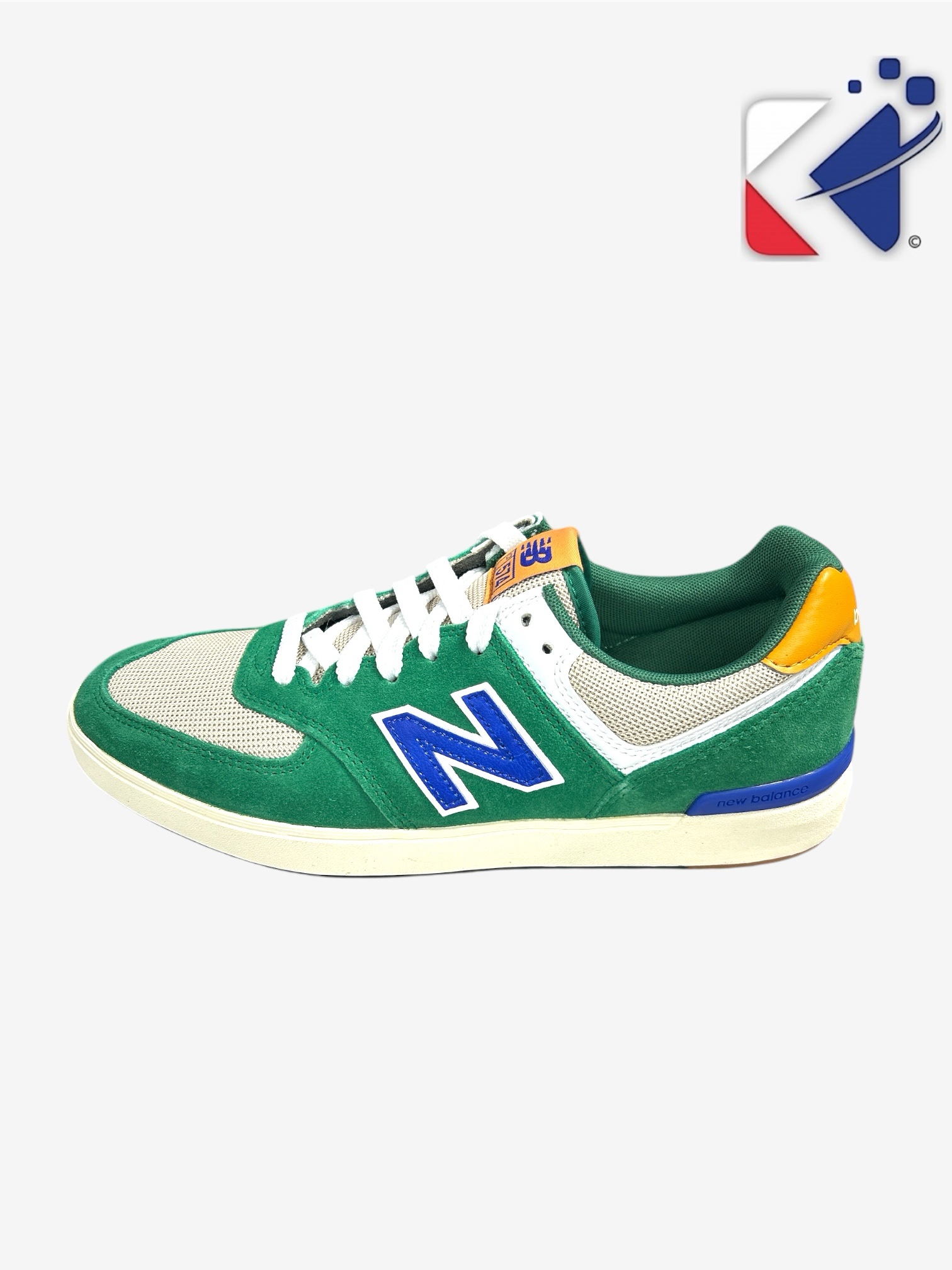 Basket New Balance Vert Bleu - Pointure 42